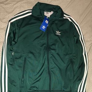 Green Adidas  track jacket